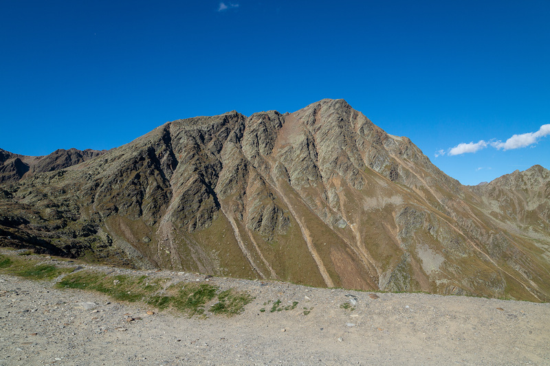 Timmelsjoch - Blick auf die Stubaier Alpen