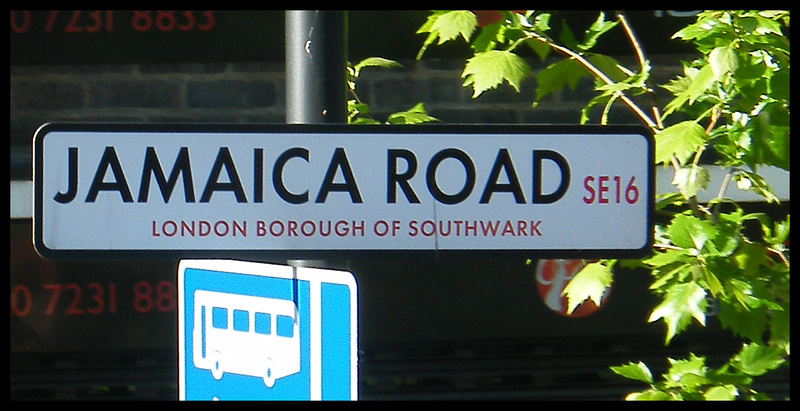 Jamaica Road street sign