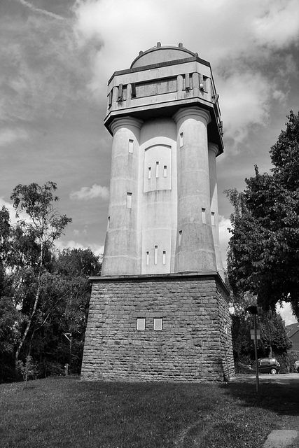 Denkmalgeschützter Wasserturm Bommerholz, erbaut 1910 (Witten-Bommern) / 26.07.2017