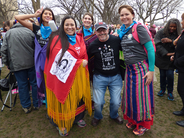 Also awesome: all the men who march with us