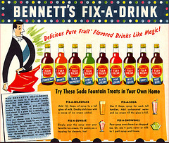 Bennett's Fix-A-Drink Promo (2), c1955