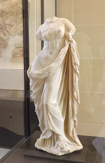 Aphrodite on the Turtle Statue from Dura-Europos in the Louvre, June 2013