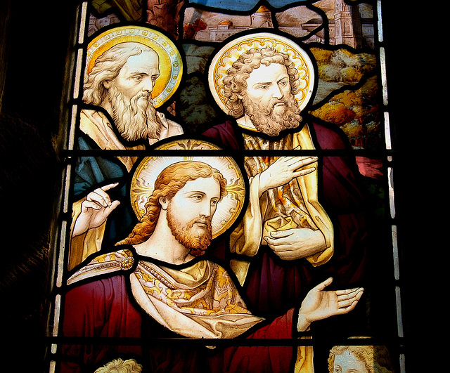 Stained Glass, Great Longstone Church, Derbyshire
