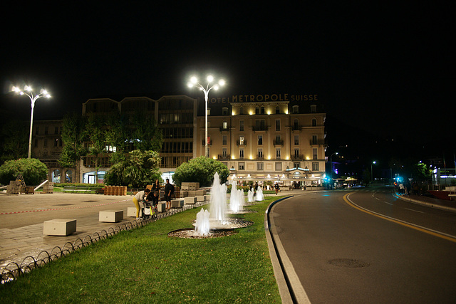 Como Waterfront At Night