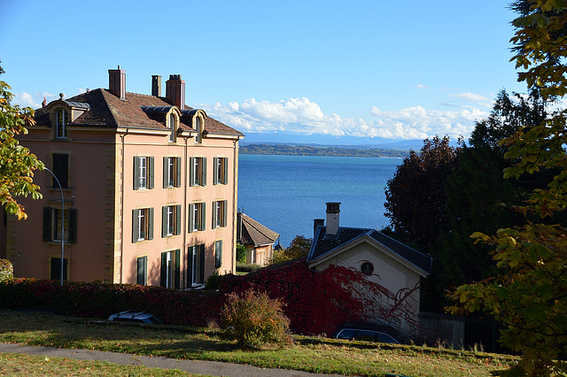 Herbsttag am Neuenburgersee