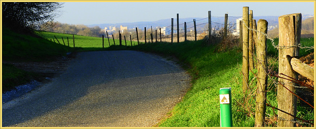 My Town trough a Fence-HFF 2-7-2021