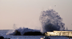 la belle mer du jour après la tempête Kirk