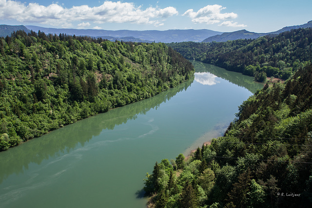 Jauntalbrücke - 96 m über der Drau