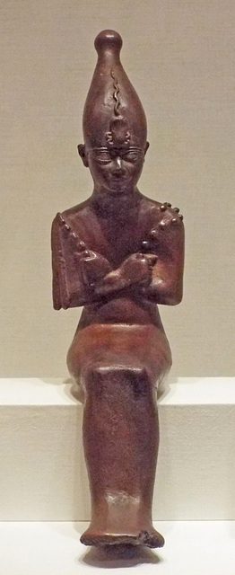 Statuette of Enthroned Osiris in the Virginia Museum of Fine Arts, June 2018