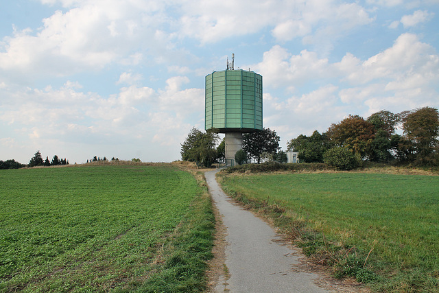 Weg zum Wasserturm (Essen-Byfang) / 25.09.20167