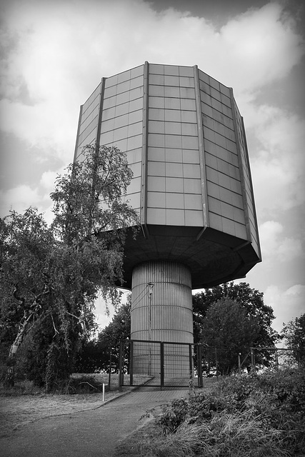 Wasserturm in Byfang (Essen) / 25.09.2016