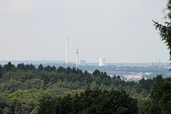 Blick nach Herne (Witten-Bommern) / 26.07.2017