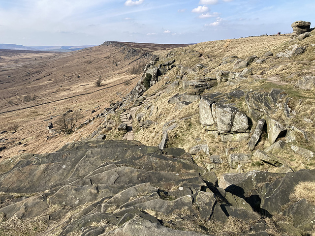 Stanage Edge towards High Neb