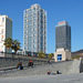 prendre el sol al febrer al Passeig Marítim de la Barceloneta (© Buelipix)