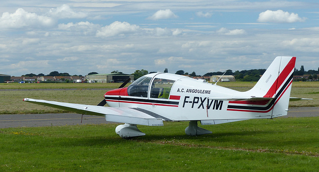 F-PXVM at Solent Airport - 30 July 2016