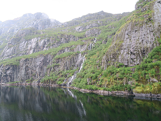 "MS Trollfjord" im Trollfjord 6