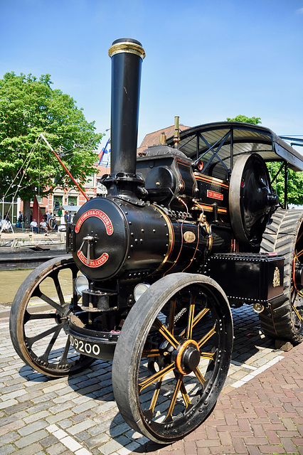 Dordt in Stoom 2018 – 1921 Fowler steam engine “Sir Douglas”