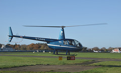 G-CGGS departing from Solent Airport - 29 November 2019