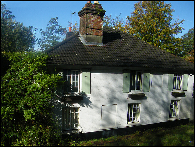 chimney and shutters