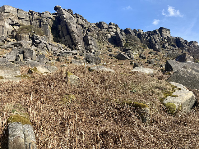 Stanage Edge rocks