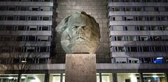 Karl-Marx-Denkmal,von Lev Kerbel. Karl Marx war nie in Chemnitz.