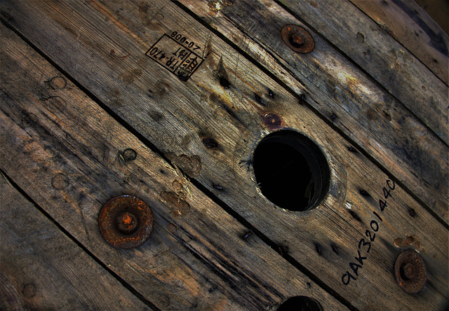 Abandoned Cable Reels