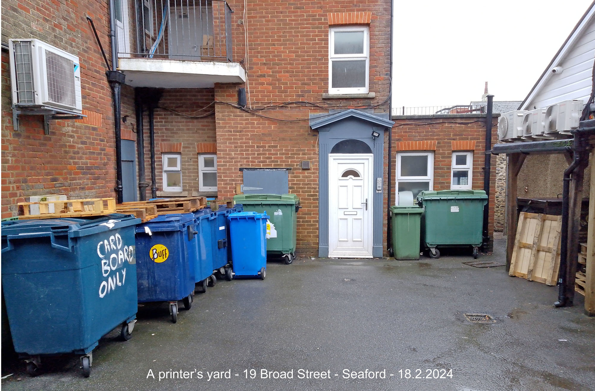 A printer’s yard - 19 Broad Street - Seaford - 18 2 2024