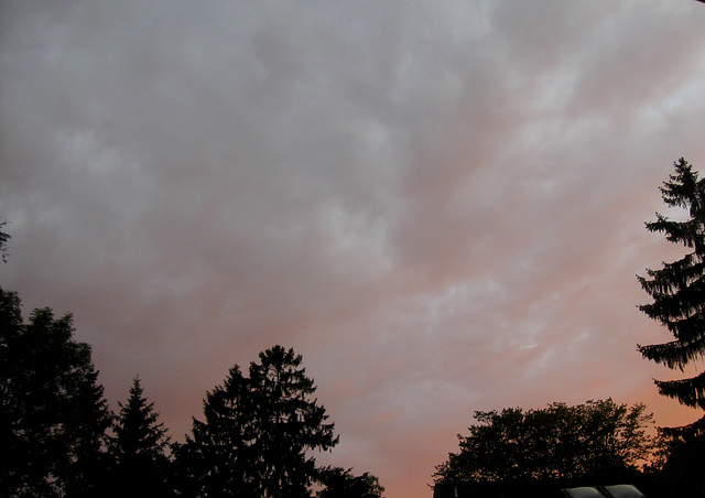 Abendrot zum Abendbrot