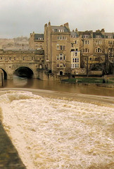 Pulteney Bridge in Bath/  Somerset/ UK