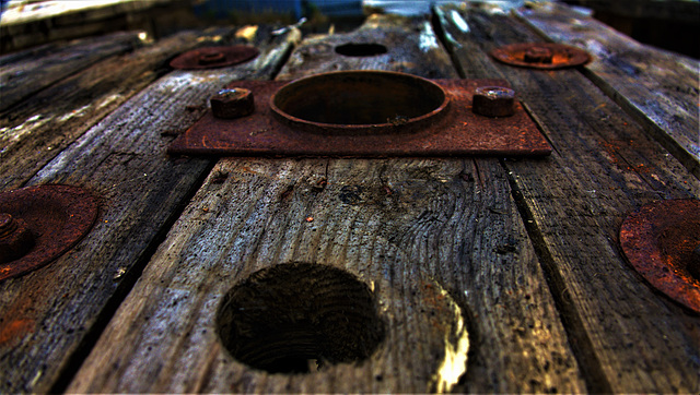 Abandoned Cable Reels