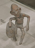 Terracotta Statuette of a Grotesque Man with a Shield in the Metropolitan Museum of Art, October 2023