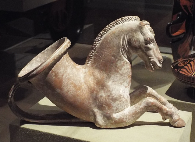 Horse Rhyton in the Virginia Museum of Fine Arts, June 2018