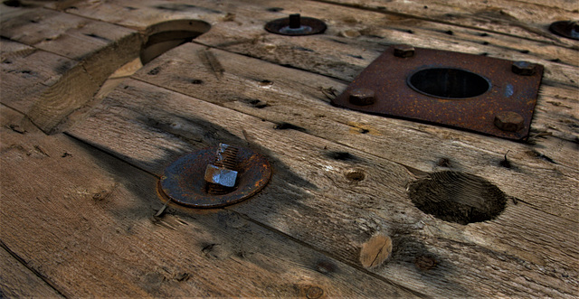 Abandoned Cable Reels