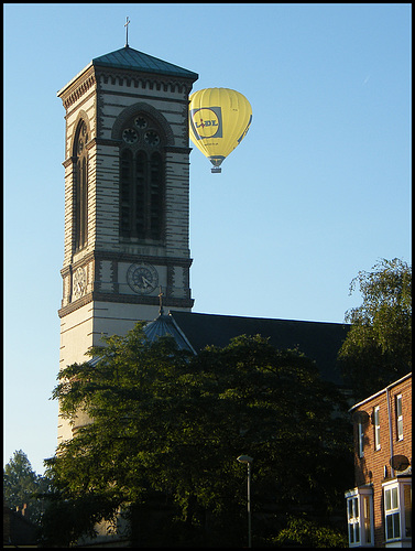 balloon flight over Jericho