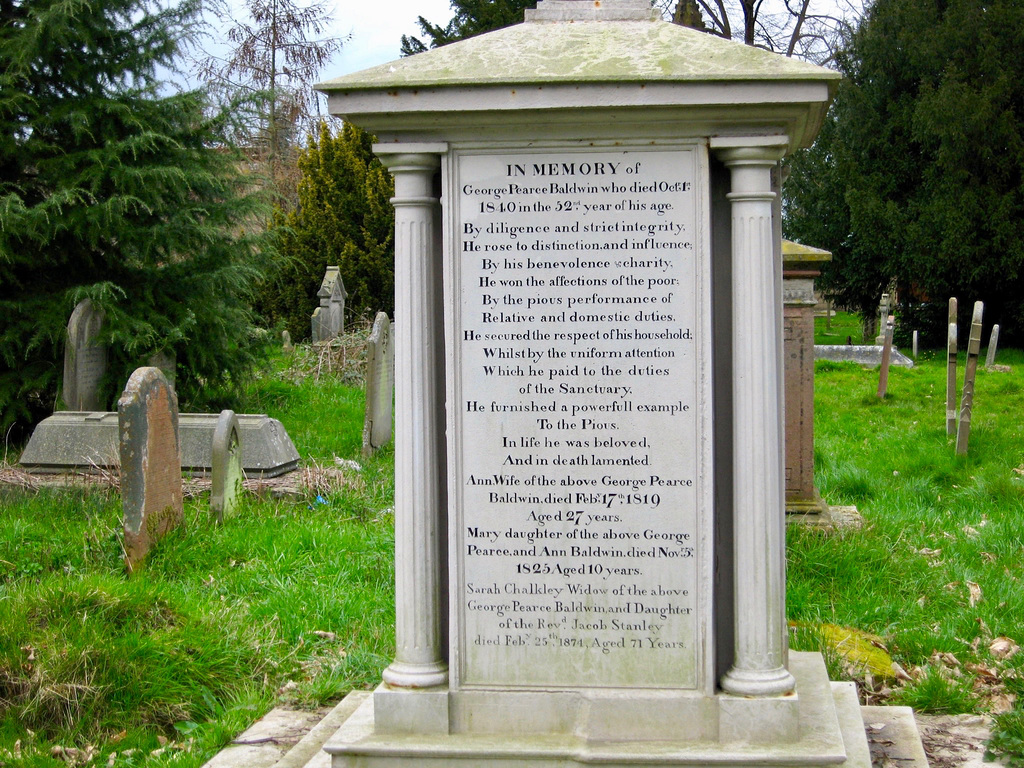 In Memorial to George Pearce Baldwin