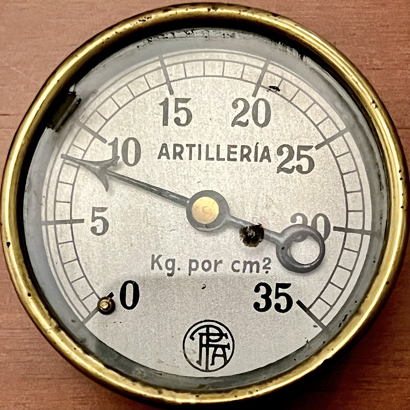 Valencia 2022 – Museu Històric Militar – Manometer