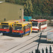 HFF: New buses at Henley’s, South Anston – 9 Oct 1995 (289-25)