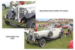 Beauford open tourer 1977  - Seaford Motorfest 23 6 2024