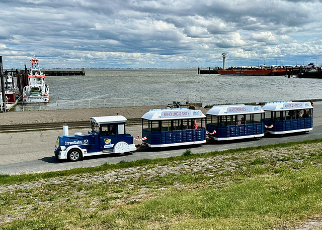 Strandbahn in Cuxhaven Strandbahn in Cuxhaven