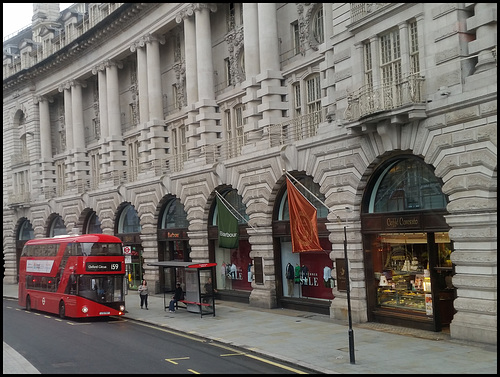 Regent Street bus stop