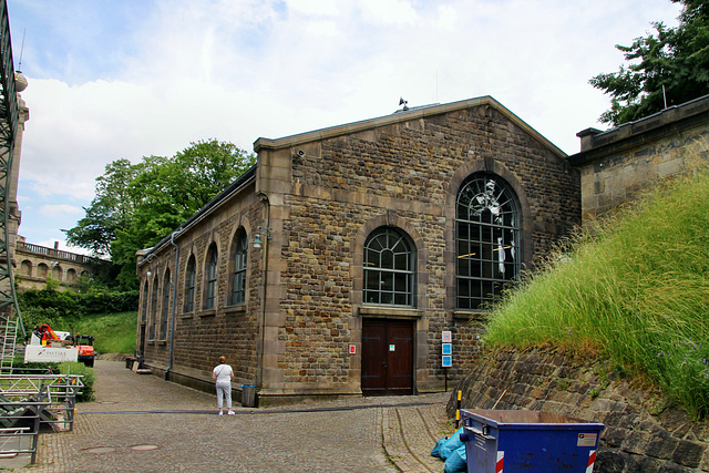 Ehem. Kessel- und Maschinenhaus (Altes Schiffshebewerk Henrichenburg, Waltrop-Oberwiese) / 20.06.2021