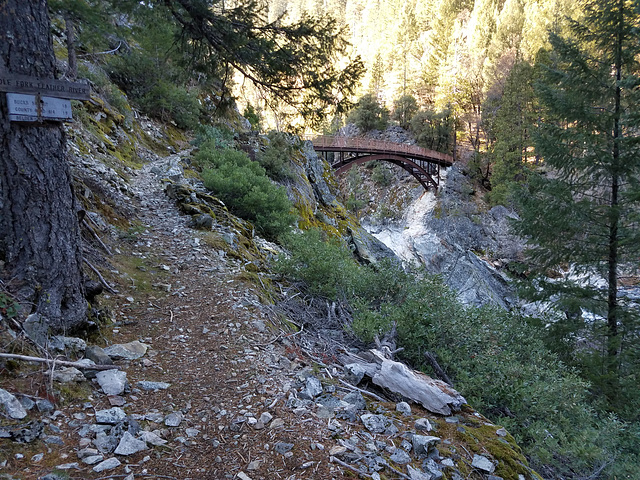 Bridge over the Middle Fork