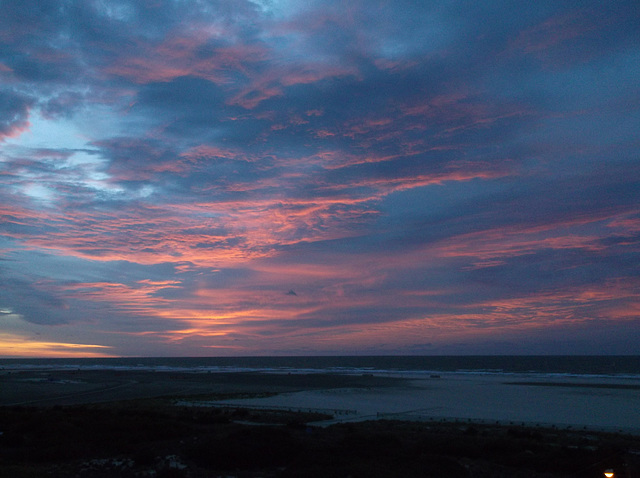 Ciel levant sur Wildwood Crest