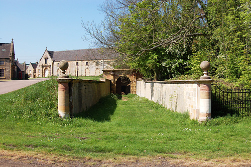 Tunnel Entrance near Riding School, Welbeck Abbey, Nottinghamshire