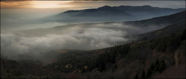 Crepuscle al Montseny