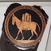 Fragment of a Kylix with a Donkey by the Antiphon Painter in the Boston Museum of Fine Arts, January 2018