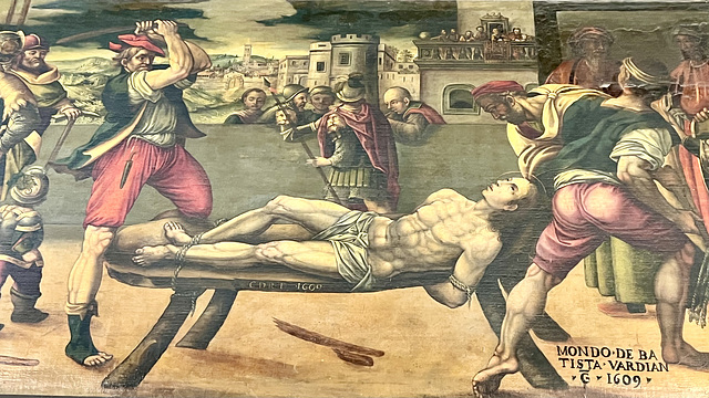 Venice 2022 – Scuola di San Giorgio degli Schiavoni – Martyrdom of a saint
