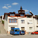 Bulgaria, Blagoevgrad, Vasil Aprilov Street with the Stairway to the Clock Tower