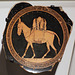 Fragment of a Kylix with a Donkey by the Antiphon Painter in the Boston Museum of Fine Arts, January 2018