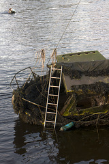 Yacht and Ladder